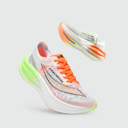 IRUNSVAN Sapatilhas de Corrida para Homem Respiráveis, Calçado Desportivo Leve para Maratona com Placa de Carbono, Sapatilhas Casuais Confortáveis para Treino Atlético