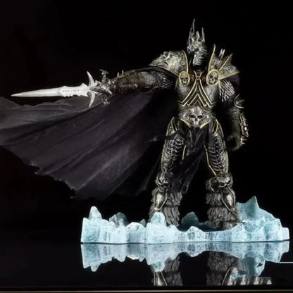 36cm herní periferie World of Warcraft, 7. král lichů Illidan Stormrage, anime figurka, model, dekorace na stůl, dárky, hračky pro děti