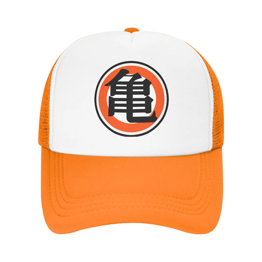 DBZ Turtle Japanese Anime Goku Trucker Cap Adult Dragon Ball  Hat Sun Hats Dad Hat Adjustable Snapback Caps Mesh Baseball Cap