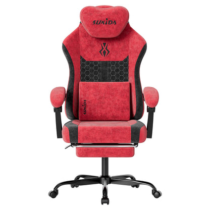 SUKIDA Gaming Chair Breathable Office Chair Office Chair Ergonomic High Quality Fabric Ergonomic PC Chair