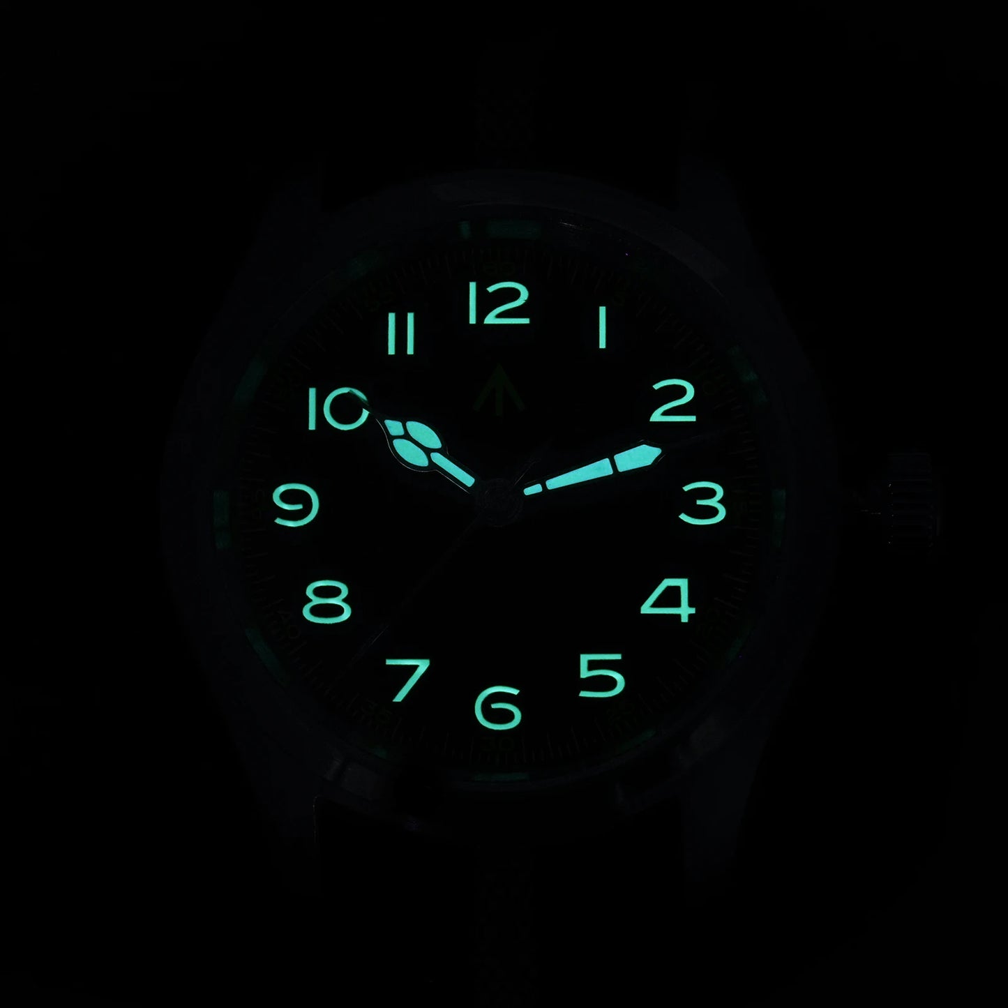 Militado ML08 V2 Vintage Quartz Watch Military VH31 Movement  Double Sapphire Crystal C3 BGW-9 Luminous Waterproof 38mm Watch