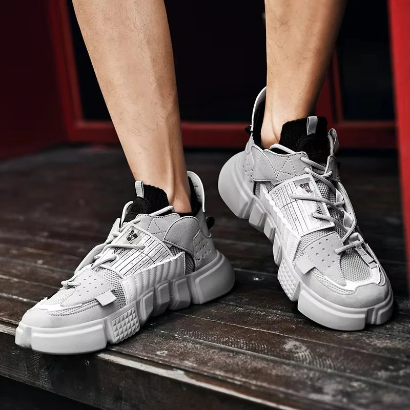 Designer Men Running Shoes Outdoor Sneakers Unisex Platform Casual Shoes Soft Couple Shoe Breathable Luxury Shoes Tenis Hombres