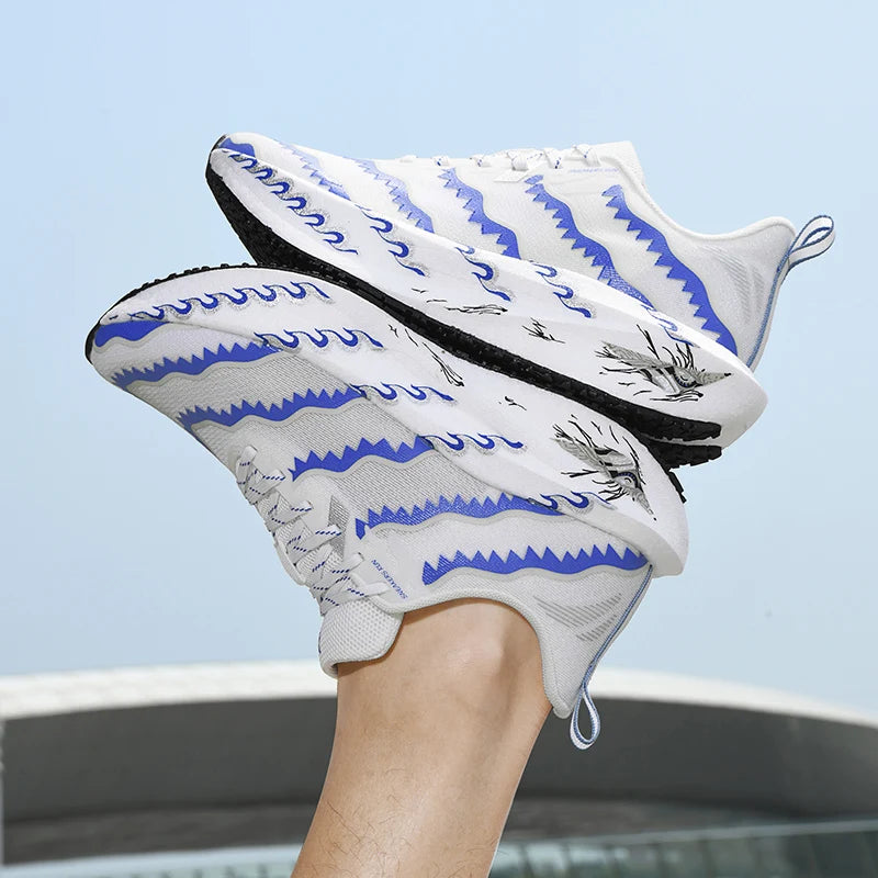 New Summer Original Men's and Women's Sports Shoes Lightweight Marathon Running Shoes Breathable Foot Protection Walking Shoes
