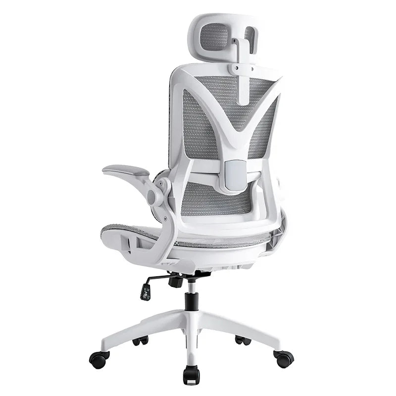 Ergonomic Gaming Chair with 3D Lumbar Support, Adjustable Office Chair, Breathable Mesh Racing Chair, Swivel Computer Chair with High Density Cushion