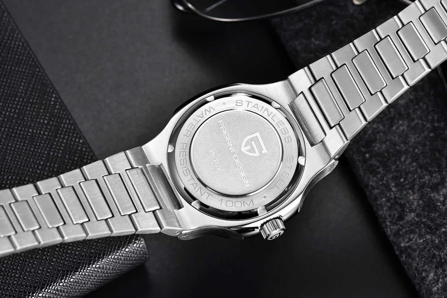 PAGANI DESIGN 2026 New Luxury Automatic Watch Men's Mechanical Wristwatch Stainless Steel Sapphire glass 40MM Barrel dial Watch