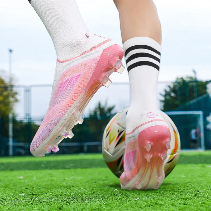 New Men Soccer Shoes Cleats Ultralight Outdoor Professional Football Boots Unisex Hot Sale Women Match FG Sneakers High-quality