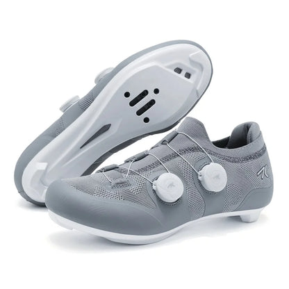 Professional Men's Cycling MTB Shoes Route Cleats Speed Road Bike Sneakers Racing Women Flat Bicycle Mountain SPD Biking Footwear
