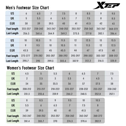 Xtep running shoes for men 2021 winter street casual men's sports shoes, wear-resistant support cushioning sneakers 879419110080