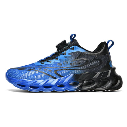 Unisex Sneakers Light Shock-absorbing Soft Soled Professional Running Training Shoes New Rotating Buckle Outdoor Running Shoes