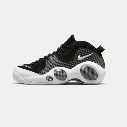 Nike Casual Men's Shoes Air Zoom Flight 95 Basketball Shoes Black & White Big Eyes DM0523-001