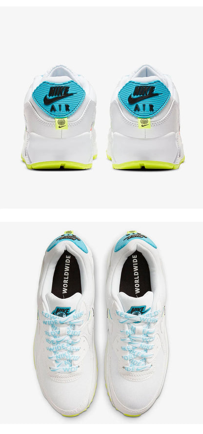 Nike original para homem e mulher AIR MAX 90 QS sapatilhas desportivas casuais de corrida de cano baixo CK7069-100
