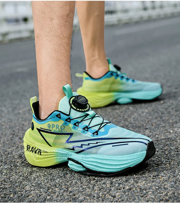 Baskets décontractées respirantes pour hommes, chaussures de course de luxe, mocassins à la mode, chaussures de course pour hommes