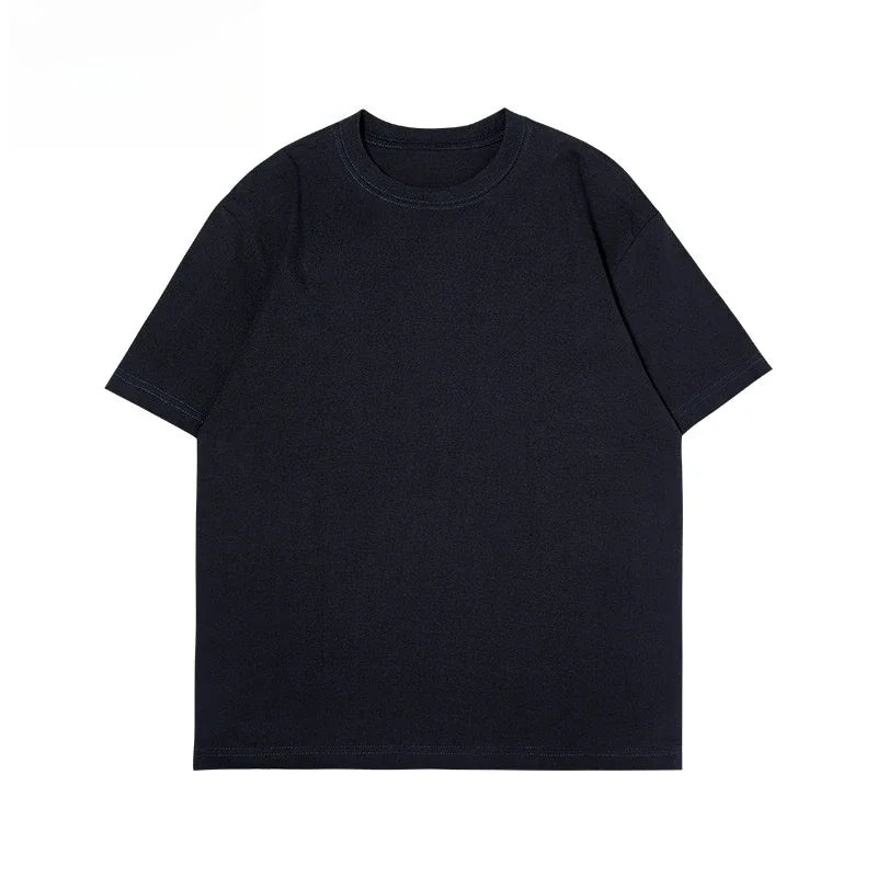 T-shirt da uomo Dragon Ball Animation estiva, nuova stampa fronte-retro, vestibilità ampia casual Harajuku, maniche corte trendy, top coordinato genitore-figlio