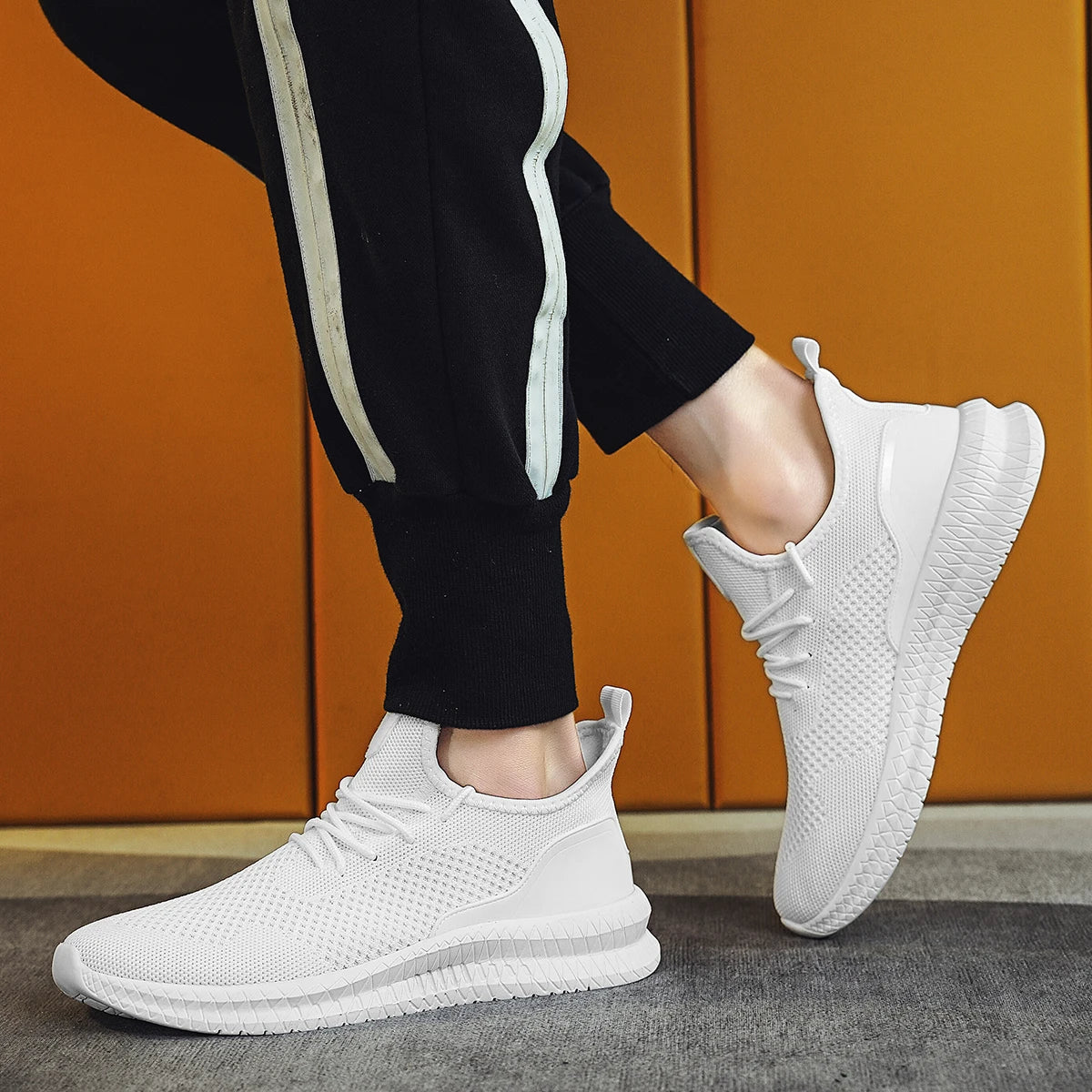 MAEDEF 2024 Walking Sports Shoes High Quality Outdoor Tennis Trainer Shoes Lightweight Comfortable Breathable Men's Casual Sneakers