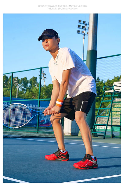 New Professional Badminton Shoes Sneakers Men's Breathable Anti-slip Tennis Sport Shoes for Men Women Training Sneakers