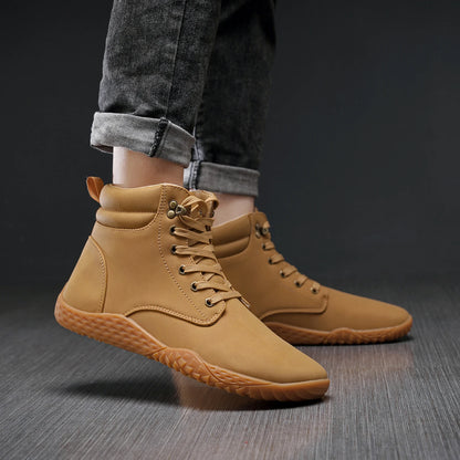 Work Lightweight Sports Shoes 41-46 Men's Shoes Wide Barefoot Sneakers Seasonal Outdoor Breathable Versatile Casual Trendy Shoes