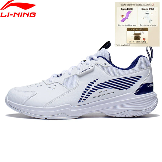 Li-Ning Unisex Badminton Training Shoes Cushion Bounce Breathable LiNing Comfortable Sport Shoes Wearable Sneakers AYTT001