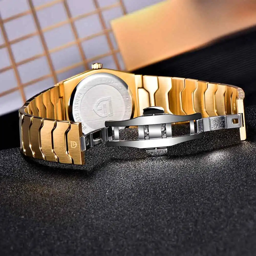 PAGANI DESIGN 2026 New Thin 7mm Fashion Men's Quartz Watch 10Bar Waterproof Stainless Steel Sapphire C3 Upgrade V2 reloj hombre