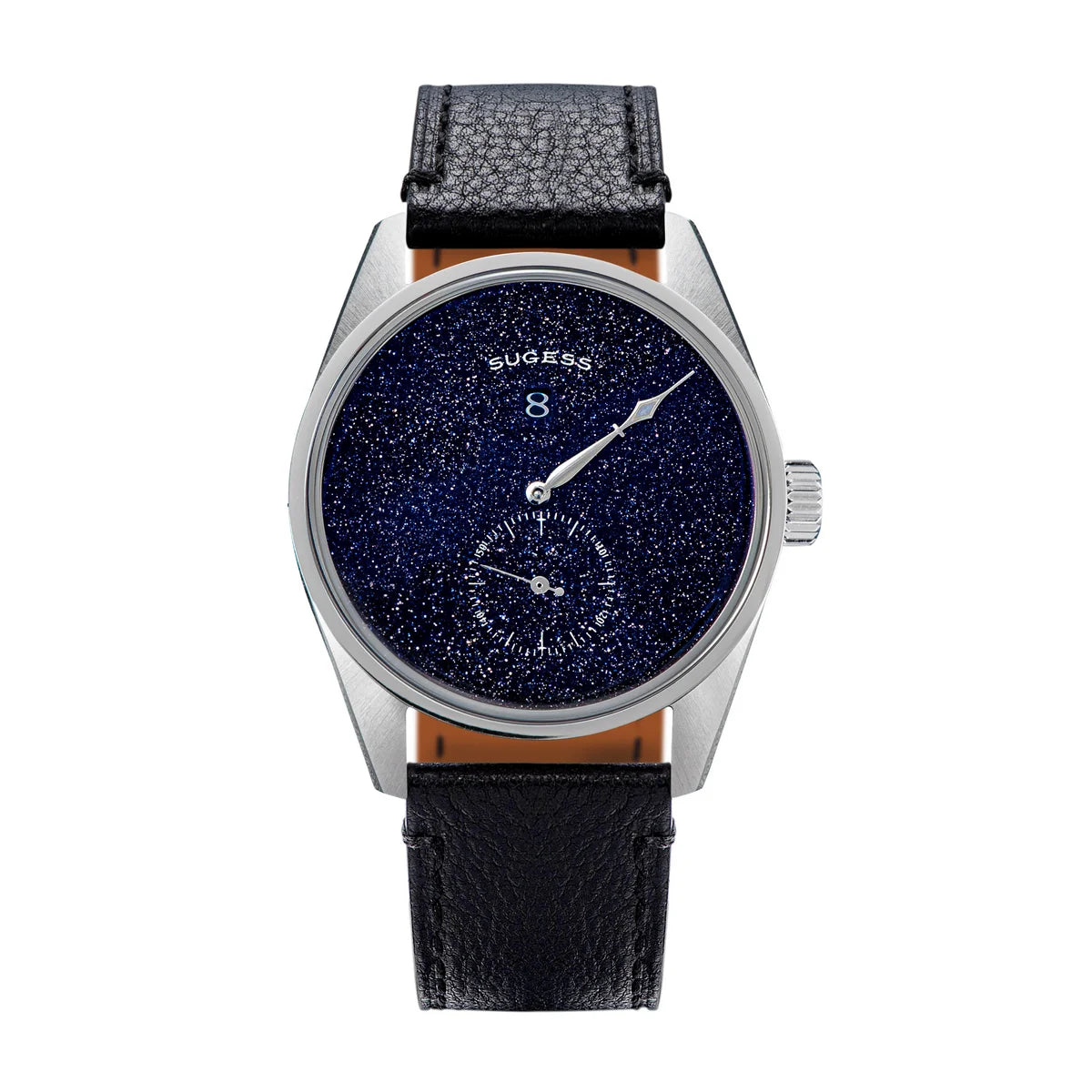 Sugess Watch of Men Automatic Mechanical Wristwatches ST1721 Movement Luminous Simple Fashion Clock Waterproof Glass S451 New