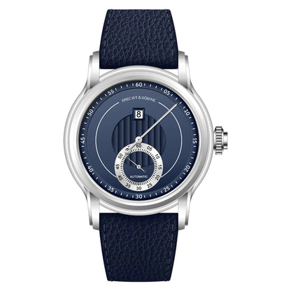 Novidade 2026 Relógio de Luxo Specht & Söhne Jump Hour Automático Mecânico para Homem, Cristal de Safira, Relógio de Pulso em Aço Inoxidável