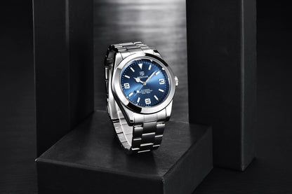 BENYAR 2025 Nuevo reloj mecánico automático para hombre, estilo business deportivo de lujo, relojes para hombre, resistente al agua 50M, Relogios Masculino