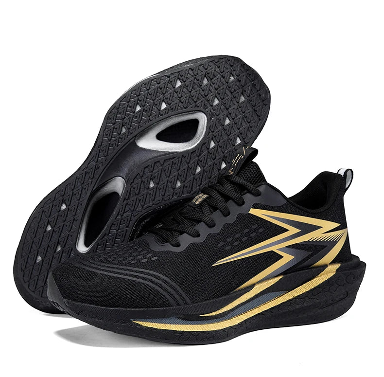 Nuove scarpe da running con piastra in carbonio per maratona, da uomo e donna, sportive, traspiranti, leggere, comode, antiscivolo e casual