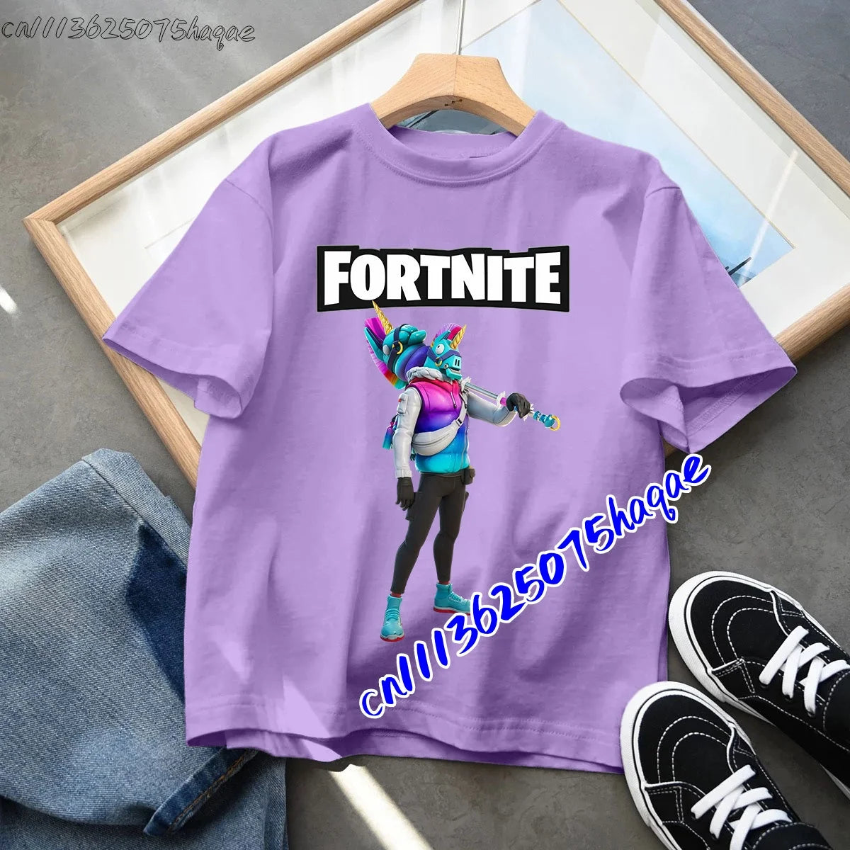 Fortnites Children T-shirts Game Cartoon Printed Figures Fortress Night Tees Game Short Sleeves Tops Summer Boys Girls Clothes