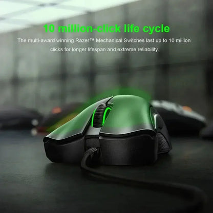 Razer REGALO DI CAPODANNO regalo Thunder Snake Viper Mini mouse gaming cablato per computer e laptop Esports con luce RGB, mouse per mani piccole