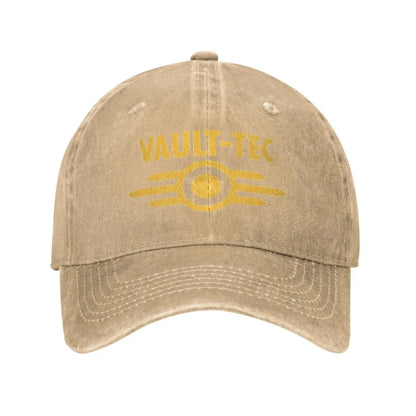 Vault Tec Logo Fallouted Game Sun Baseball Cap Unisex-Teens Design Hip Hop Hat Summer Trendy Tennis Skate Hot Sale Baseball Caps