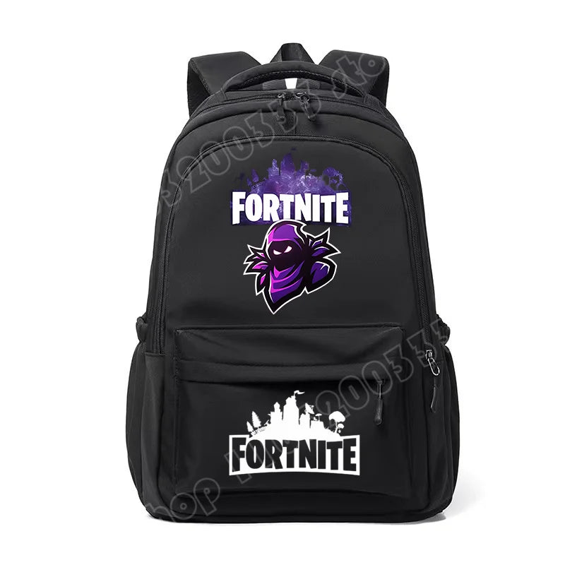 Fortnite Kids Backpack Portable Large Capacity Student Schoolbag Cartoon Printed Shoulder Bag School Supplies for Boys Gift