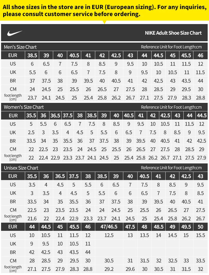 Nike genuine 2025 Men's Trendy Sports Laced Slip-Resistant Casual Shoes IF0668-001