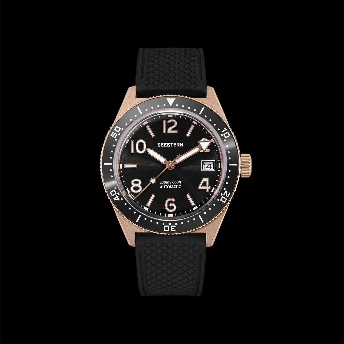 Sugess Diveing Watch of Men Automatic Mechanical Wristwatches 20ATM Waterproof Sapphire NH35A Movement BGW9 Luminous New S434-2