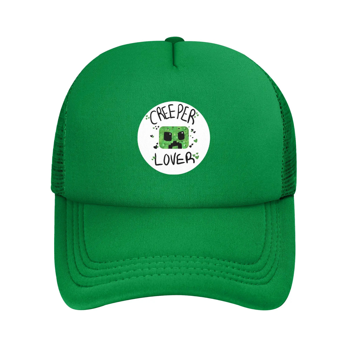 Creepin Creepers til voksne, Trucker-kasket, baseballkasket i mesh, snapback-kasketter, hatte, solhat, justerbare solkasketter, sommer