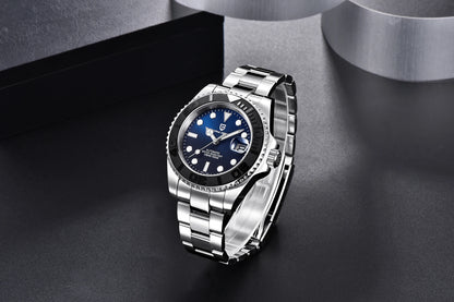PAGANI DESIGN V2 Japan Movement 40MM Luxury Men's Mechanical Watch Sapphire Glass Ceramic Bezel Automatic Diving Watches for Men