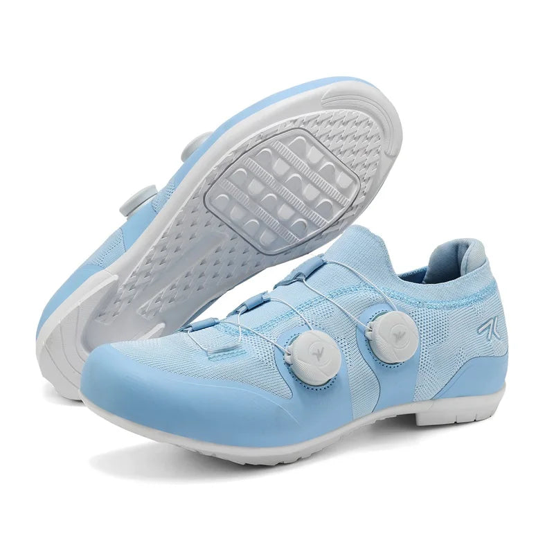 Professional Men's Cycling MTB Shoes Route Cleats Speed Road Bike Sneakers Racing Women Flat Bicycle Mountain SPD Biking Footwear