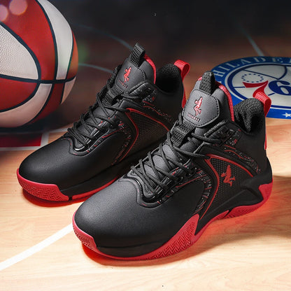 Chaussures de basket-ball pour hommes, respirantes, avec amorti, antidérapantes, résistantes à l'usure, chaussures de course, chaussures de sport pour la salle de sport, baskets de basket-ball pour hommes.