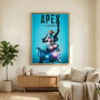 Apex Legends Poster HD Waterproof Self-Adhesive Wall Art with Multi-Scene Compatibility