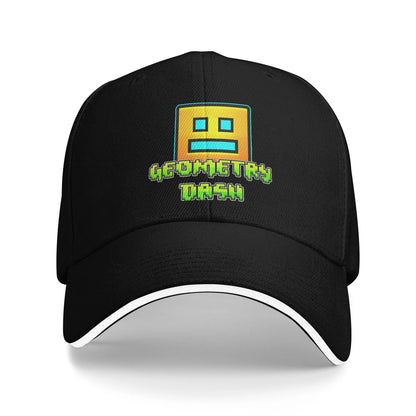 Geometry Cube Gaming Dash Casquette de baseball Hip Hop Sandwich Hats Unisexe Casquette « Dad Hat » ajustable Sport