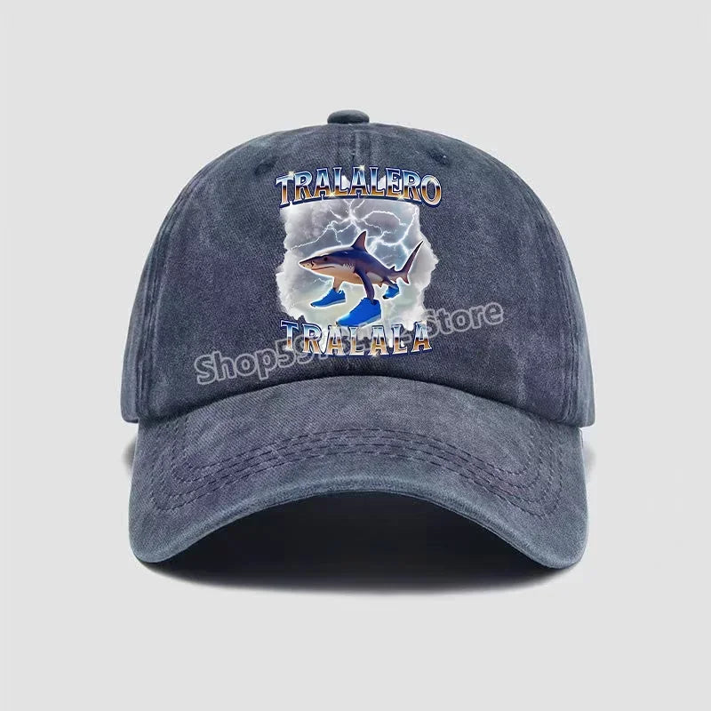 Italienisch Brainrot Damen Herren Mützen Kinder-Baseballmütze Accessoires Mütze Jungen Mädchen Mützen Verstellbar Herren Trucker-Mütze Sonnenhut Kinder Geschenk
