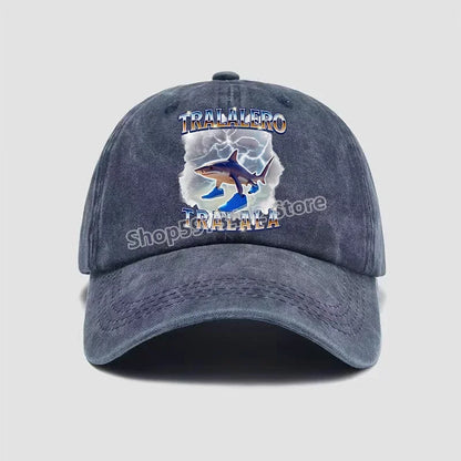 Italienisch Brainrot Damen Herren Mützen Kinder-Baseballmütze Accessoires Mütze Jungen Mädchen Mützen Verstellbar Herren Trucker-Mütze Sonnenhut Kinder Geschenk