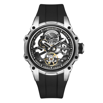 MEGIR Fashion Men's Full Automatic Watches Hollow Out Luminous Sports Mechanical Watch Waterproof Wristwatches Reloj Hombre 2243