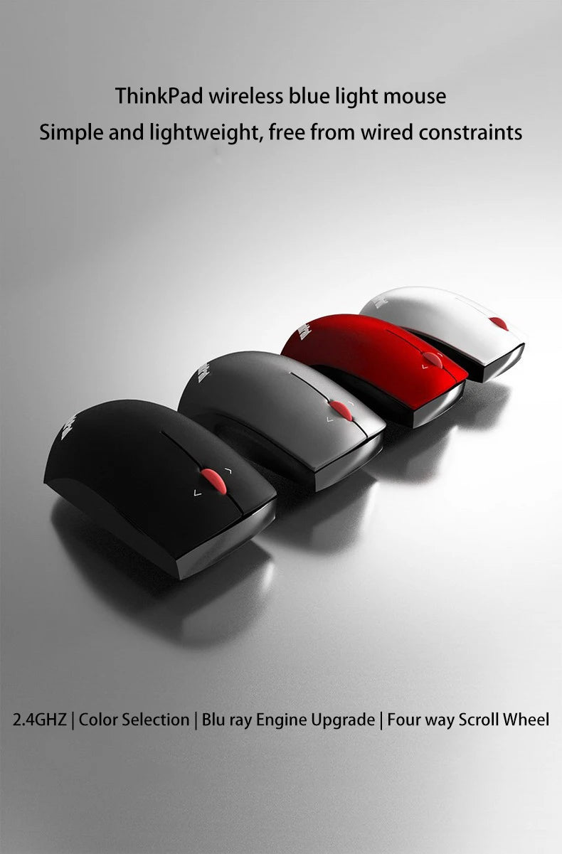 Mouse Lenovo ThinkPad Office Mouse 4Y50Z21427 Black Bluetooth + Wireless Dual-Mode Mouse