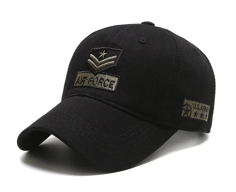 Four Seasons Hats Men's Trendy Hats Korean Casual Hats Spring and Autumn Outdoor Sunhats Camouflage Sunscreen Men's Baseball Caps