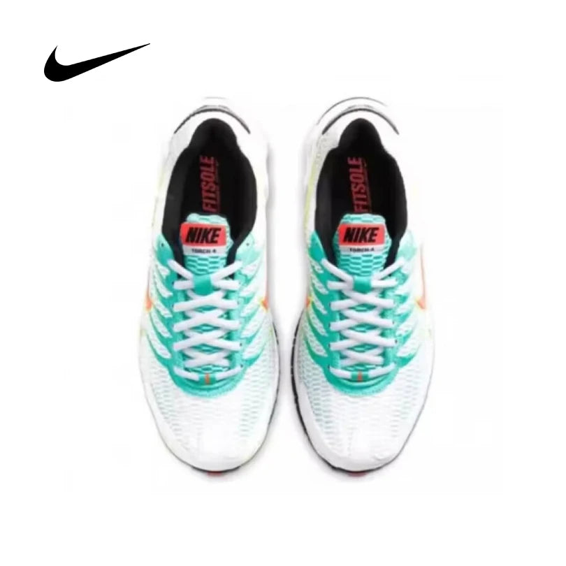 Nike Women's Air Max Torch 4 Retro Dad Shoes Air Cushion Lightweight Breathable Athletic Casual Sneakers CW5607-100
