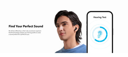 Soundcore P40i by Anker Wireless Earbuds with ANC, BassUp Technology, 60H Playtime & Bluetooth 5.3