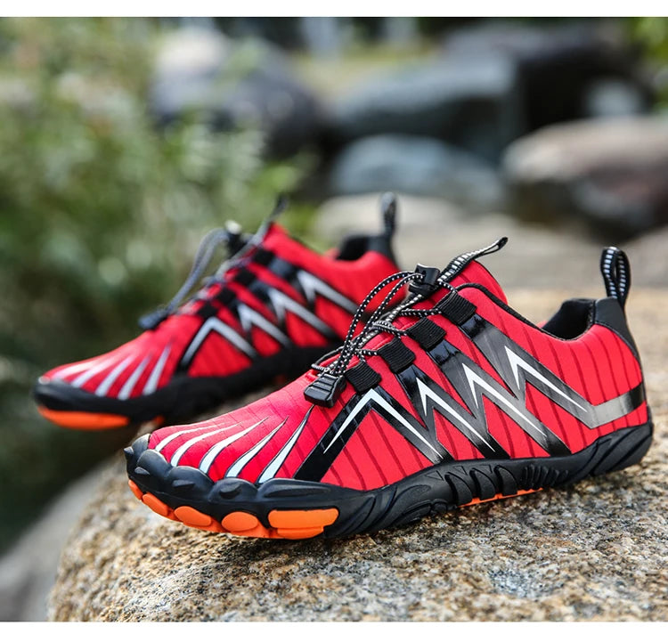 Men's Cross-Trainer | Barefoot & Minimalist Shoe | Zero Drop Sole | Wide Toe Box Aqua Shoes Five-Finger Swimming Shoes