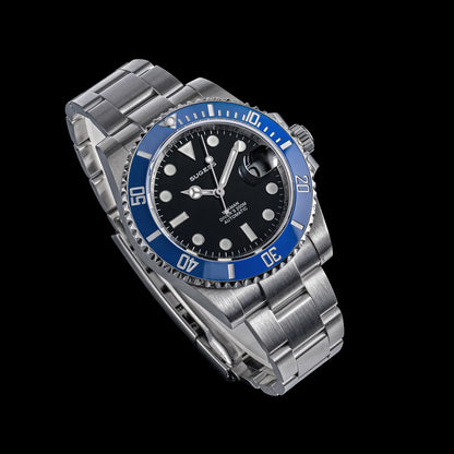 Sugess Men of Watch Automatic Mechanical ST2130 Movement Wristwatches 200M Water Resistant Sapphire Crystal Adjust Clasp S421