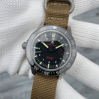 STEELFLIER Official SF783 NH35 Automatic Mechanical Watches Ceramic Bezel Super Luminous 20Bar Waterproof Luxury Dive Watch Men