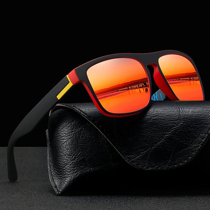 Classic Vintage Fashion Square Sunglasses Fashion Luxury Brand Men Women Fishing Driving Eyewear Designer Sun Glasses