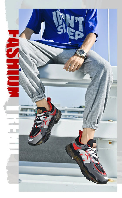 Shoes Men Sneakers Male Casual Men's Shoes Tennis Luxury Shoes Trainer Race Breathable Shoes Fashion Loafers Running Shoes for Men